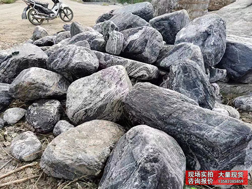 公园景区河道造景石