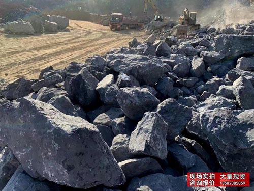 黑山石矿山开采